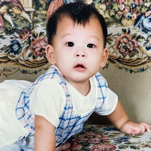 Dr. Jonathan Hurng as a young child